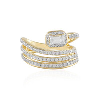 Bague en argent et Zircon
