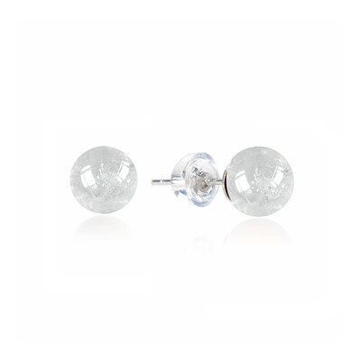 Boucles d'oreilles en argent et Pierre de Lune