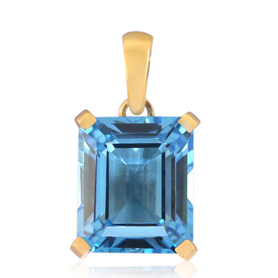 Pendentif en or et Topaze de Marambaia (Tenner Diniz)