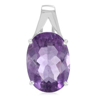 Pendentif en argent et Fluorite d'Espagne