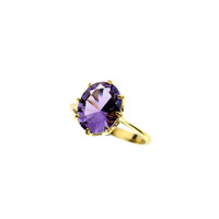 Bague en or et Améthyste