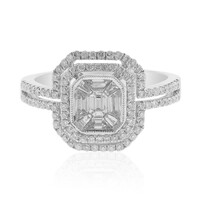 Bague en or et Diamant VS2 (H) (CIRARI)
