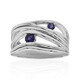 Bague en argent et Iolite (TPC)