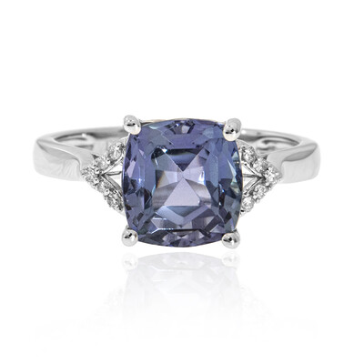 Bague en or et Tanzanite non chauffée (CIRARI)