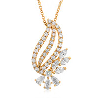 Collier en or et Diamant Flawless (F) (LUCENT DIAMONDS)