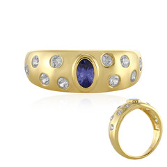 Bague en argent et Tanzanite AAA