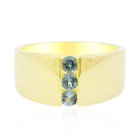 Bague en or et Tourmaline Paraïba du Nigeria