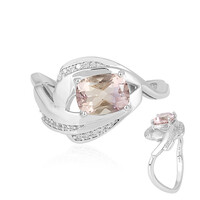 Bague en argent et Amétrine