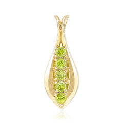 Pendentif en or et Sphène de Capelinha