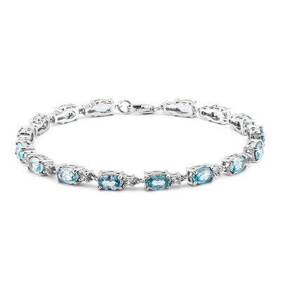 Bracelet en argent et Zircon de Ratanakiri