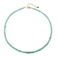 Collier en argent et Emeraude