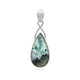 Pendentif en argent et Silice de gemme (Bali Barong)