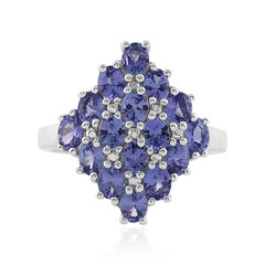 Bague en argent et Tanzanite