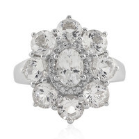 Bague en argent et Danburite