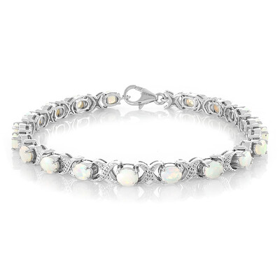Bracelet en argent et Opale Welo