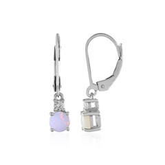 Boucles d'oreilles en argent et Opale d'Australie