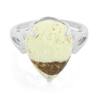 Bague en argent et Magnésite