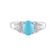 Bague en argent et Turquoise Sleeping Beauty (Faszination Türkis)