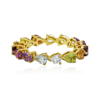 Bague en argent et Grenat Rhodolite
