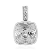 Pendentif en argent et Topaze blanc royal (PHANTASIA)