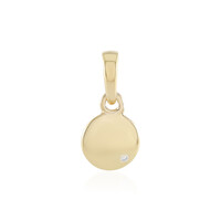 Pendentif en argent et Diamant I2 (I)