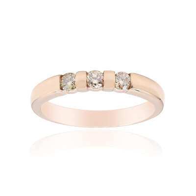 Bague en or et Diamant rose de France SI1 d'Argyle  (Annette)