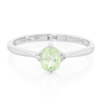 Bague en argent et Tourmaline Paraïba