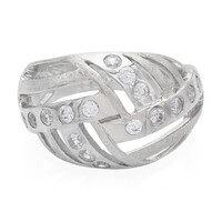 Bague en argent et Zircon