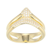 Bague en argent et Zircon (Adela Silber)