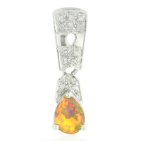 Pendentif en argent et Opale Welo