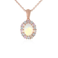 Collier en argent et Opale Welo