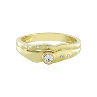 Bague en or et Diamant Flawless (F) (LUCENT DIAMONDS)