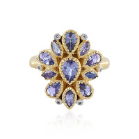 Bague en argent et Tanzanite