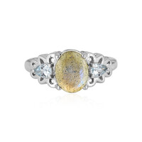 Bague en argent et Labradorite