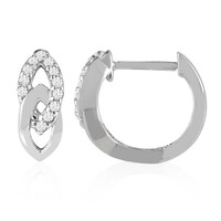 Boucles d'oreilles en argent et Zircon