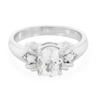 Bague en argent et Béryl de l'Himalaya