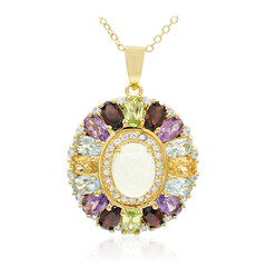 Collier en argent et Opale Welo