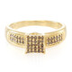 Bague en argent et Diamant fantaisie