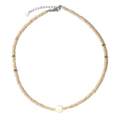 Collier en argent et Perle de culture d'eau douce (TPC)