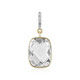Pendentif en or et Topaze blanche