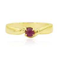 Bague en or et Rubis du Groenland