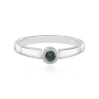 Bague en argent et Saphir du Montana