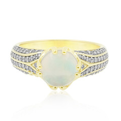 Bague en or et Opale Welo AAA (de Melo)