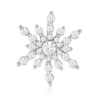 Pendentif en argent et Topaze blanche
