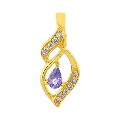 Pendentif en argent et Tanzanite