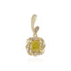 Pendentif en or et Diamant jaune I2