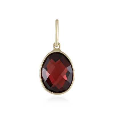 Pendentif en or et Grenat d'Inde