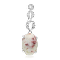 Pendentif en argent et Cinabre