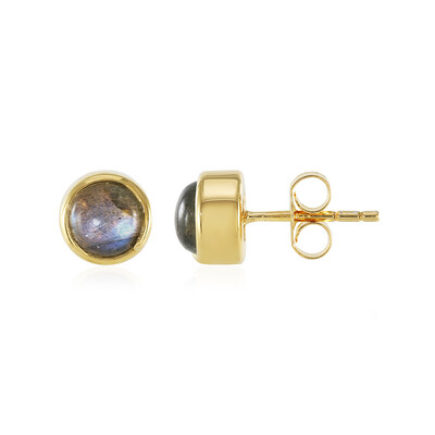 Boucles d'oreilles en argent et Labradorite