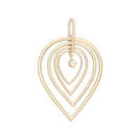 Pendentif en or et Diamant PK (H)